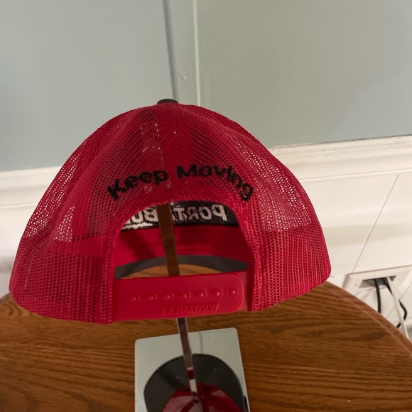 PortaBull Fuel Red and Black Cap - Picture 2 of 5